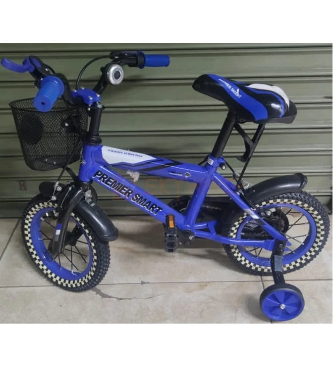Premier Smart strong bicycle size 12″-blue