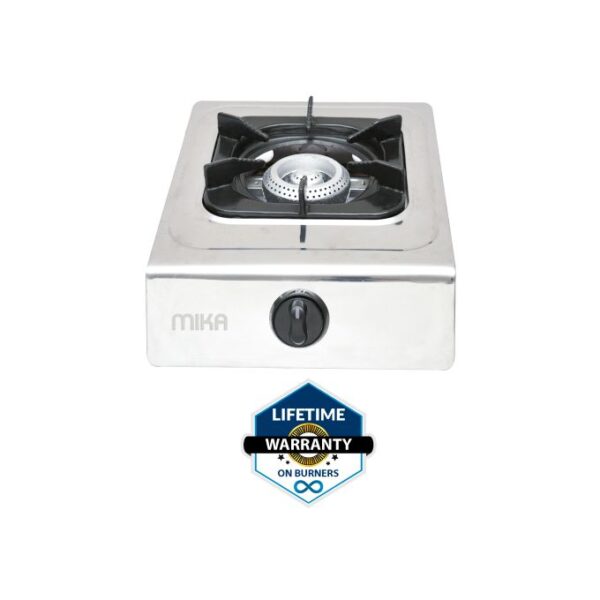 Mika MGS2101(MGS2155) - Gas Stove,Single Burner - Stainless Steel - Image 2