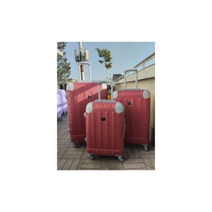 3 In 1 Fiber PVC Suitcase - Image 2