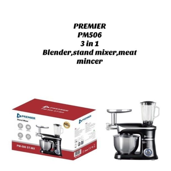 Premier Commercial 3 In 1 Premier Electric Stand Mixer