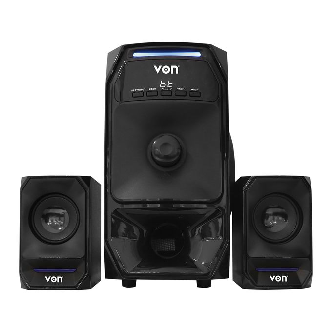Von Hotpoint HA6530BT, 2.1Ch Subwoofer, 65W – Black