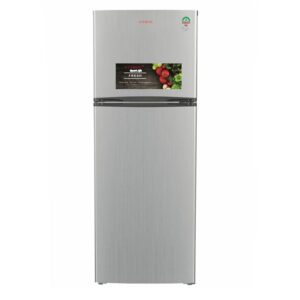 Vitron VNR269DS 269 Liters Double Door Fridge - Silver Hairline