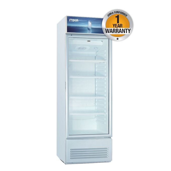 Mika MSFU2501WG – Upright Showcase Chiller- 250L – 165W – White