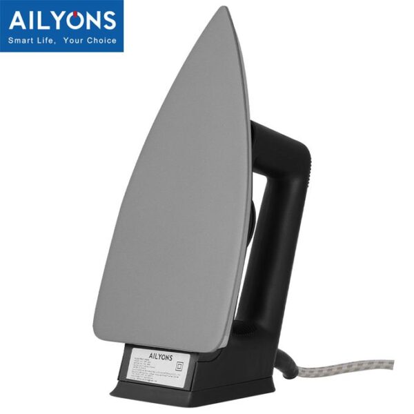 AILYONS HD-199A Electric Dry Iron Box Silver & Black - Image 6