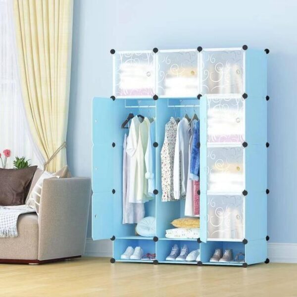 Portable Plastic Wardrobe - Image 3