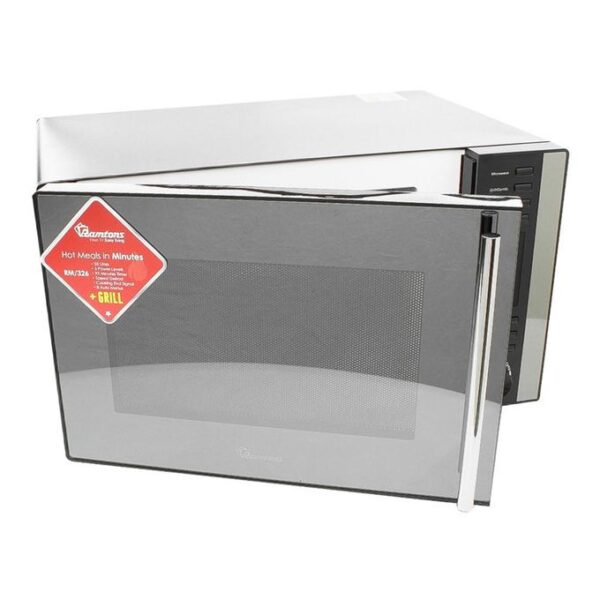 Ramtons RM/326 - 25L Microwave+ Grill Glass - Black - Image 5