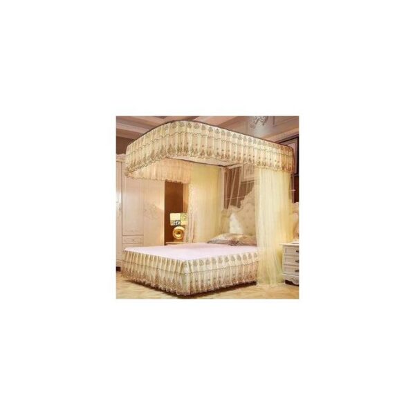 Two Stand Mosquito Net With Sliding Rails - Image 3