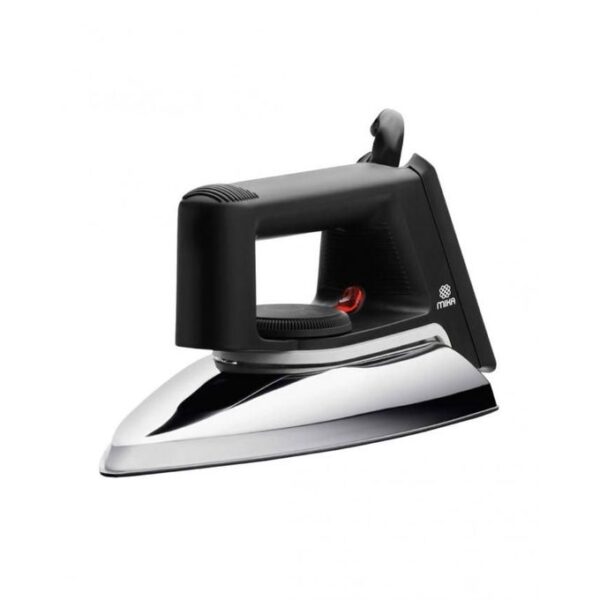 Mika- Dry Iron, Ceramic Soleplate, 1000W - Black & Grey - Image 4
