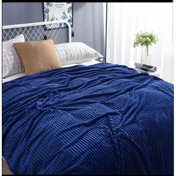 Fleece Velvet Fleece Throw Blanket - Image 3
