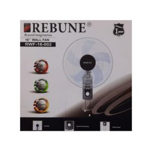 Rebune Powerful Low Noise,16'' Wall Fan, Energy Efficient
