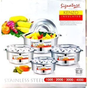 Signature High Quality 4PCS Set Stainless Steel Hotpots