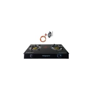 Veigapro Glass Table Top Gas Cooker + Pipe & Regulator