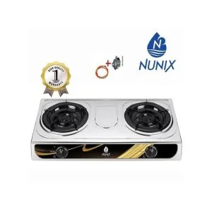 Nunix 2 Burner Table Top Gas Stove
