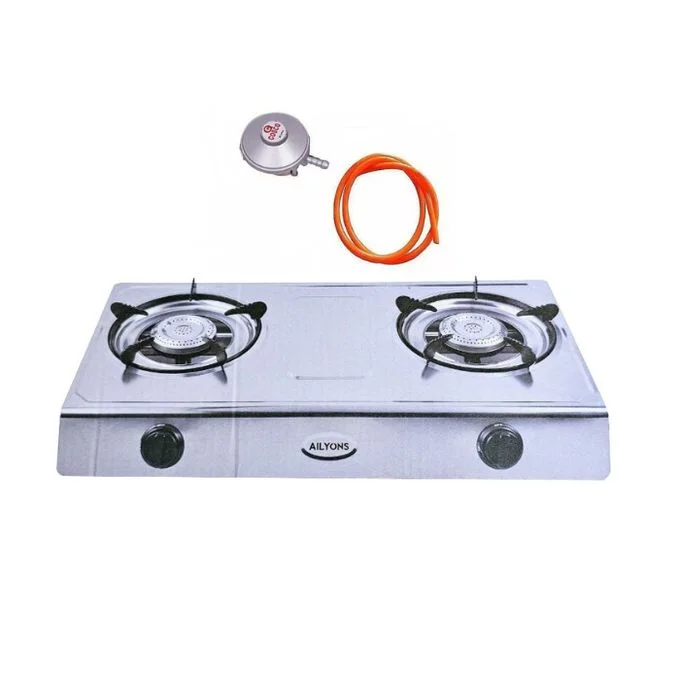 AILYONS Stainless Steel Table Top Gas Stove-Gas Cooker