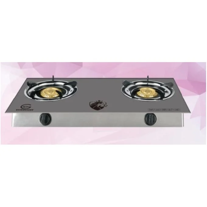Eurochef Table Top Two Burner Gas Cooker-