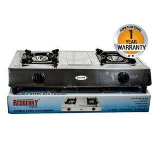 Redberry Teflon Table Top Double Burner.