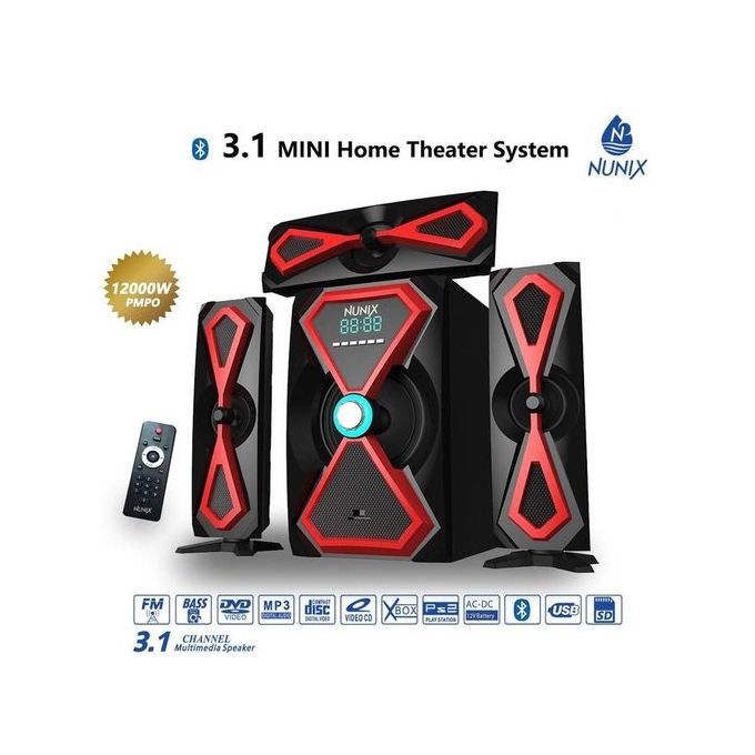 Nunix A17 3.1 CH Home Theatre Speaker System
